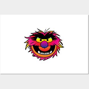 Muppet Face Animal Posters and Art